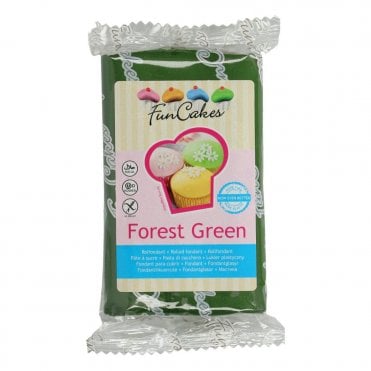 Funcakes Fondant - Forest Green - 250g 