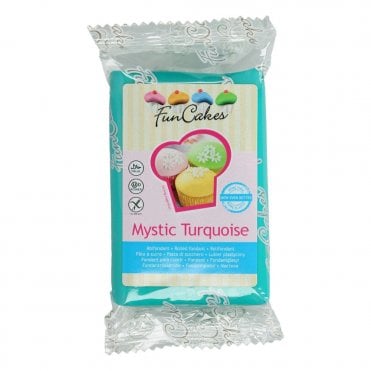 Funcakes Fondant - Mystic Turquoise - 250g