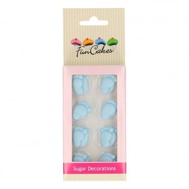 Funcakes Sugar Decorations Baby Feet Set / 16