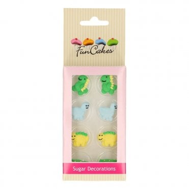 Funcakes Sugar Decorations Dino Set / 12