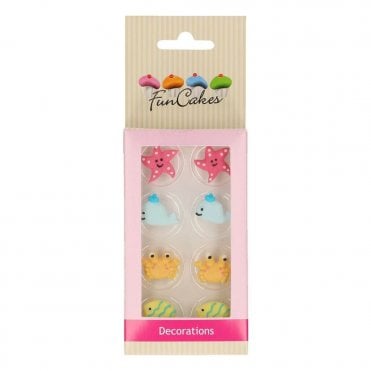 Funcakes Sugar Decorations Sea Life Set / 8