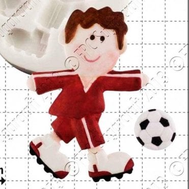 Funky Footballer - Cake Decorating Silicone Mould
