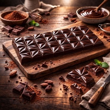 Galaxy Chocolate Bar Polycarbonate Chocolate Mould - 275 x 175 x 25mm - 3 Bar