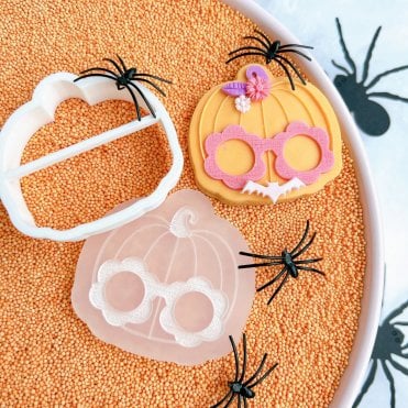Geeky Pumpkin in Disguise + Cookie Cutter