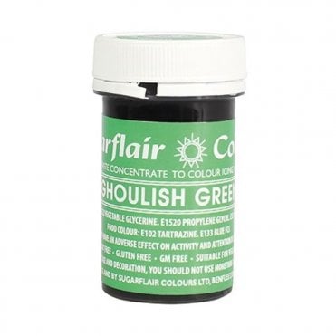 Ghoulish Green - Spectral Paste Gel Food/Icing Colouring