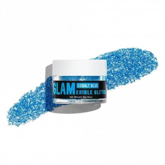 Glam Cobalt Blue - 100% Edible Deluxe Lustre-Glitter