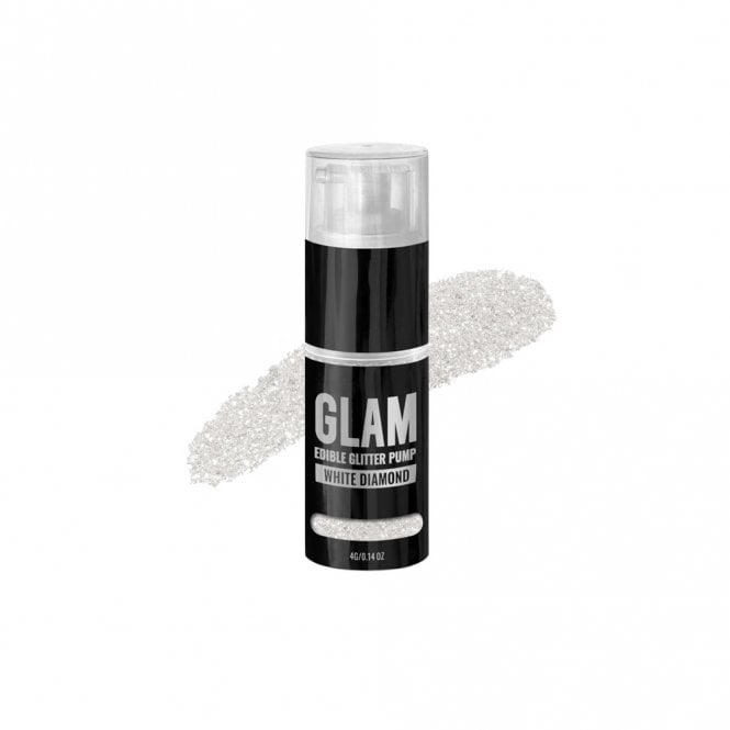 Glam Glitter Pump - White Diamond - 100% Edible Deluxe Lustre