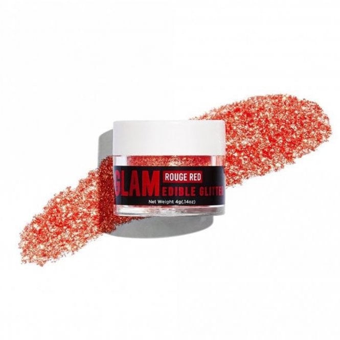Glam Rouge Red - 100% Edible Deluxe Lustre-Glitter