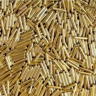 Gleaming Golden Spears Sprinkles - 80g