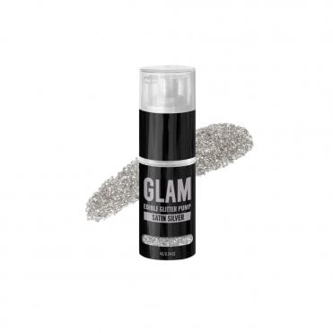 Glitter Pump - Satin Silver - 100% Edible Deluxe Lustre