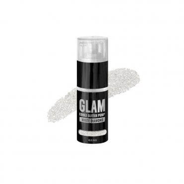 Glitter Pump - White Diamond - 100% Edible Deluxe Lustre