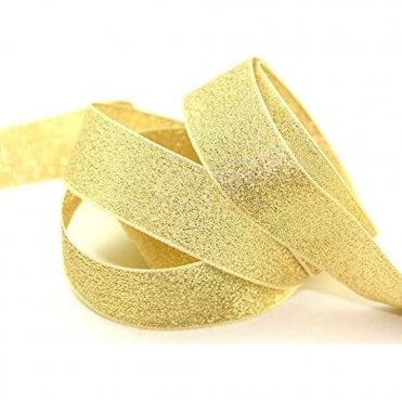Glitz And Glamour Metallic Lame Gold Ribbon  - Colour No 200
