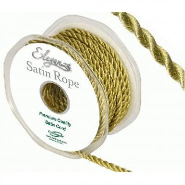 Gold - 5.5mm Satin Rope 10m