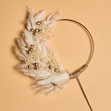 Gold Boho Cake Hoop