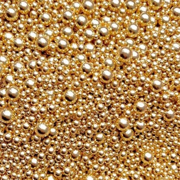 Gold Digger Edible Sprinkles – Mixed Sizes - 80g