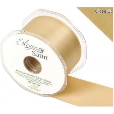 Gold - Double Faced Satin Ribbon