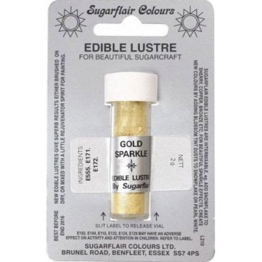 Gold Sparkle - Edible Lustre Dusting Colour 2g