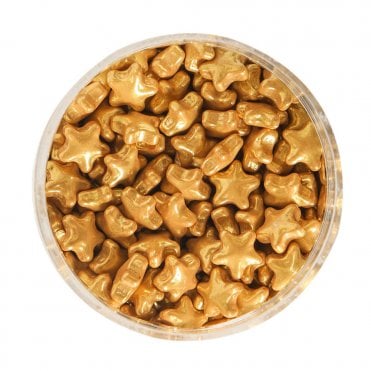 Gold Stars Sprinkles - 70g