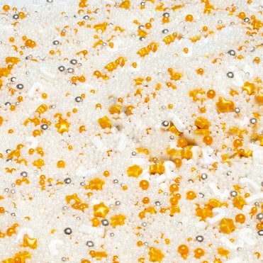Golden Frost Glitz Sprinkles - 80g