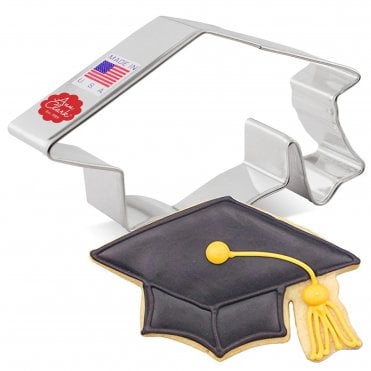 Graduation Cap Cookie Cutter – Tassel-Worthy Treats