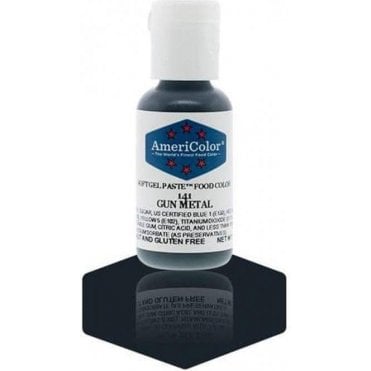 Gun Metal - Soft Gel Paste Food/Icing/Buttercream Colouring