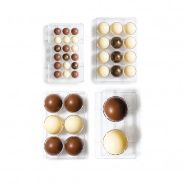 Half Sphere Professional Polycarbonate Chocolate Moulds
