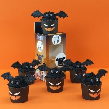 Halloween Bat Cupcake Kit
