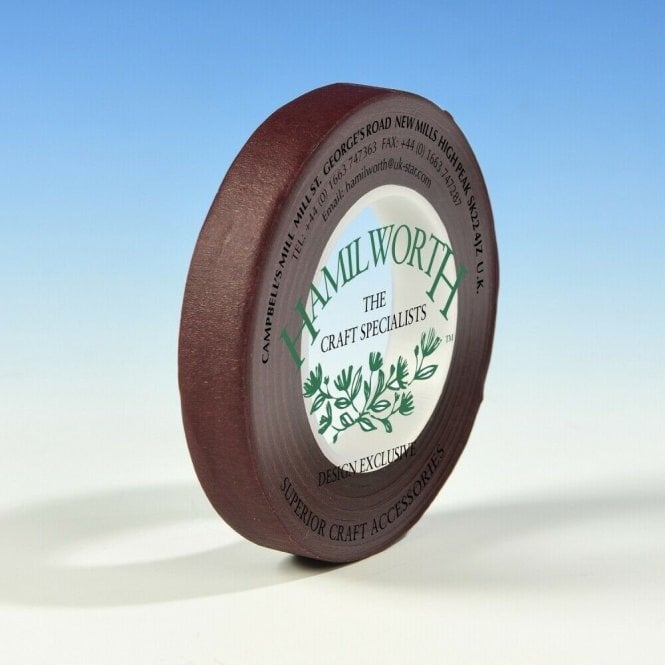 Hamilworth Floral Tape Brown 12mm x 27m