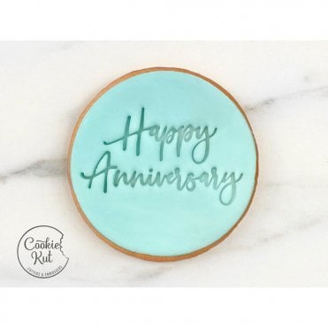 Happy Anniversary - Embosser Stamp
