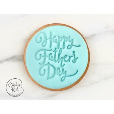 Happy Fathers Day - Fathers Day Embosser Stamp - Style 1
