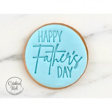 Happy Fathers Day - Fathers Day Embosser Stamp - Style 2