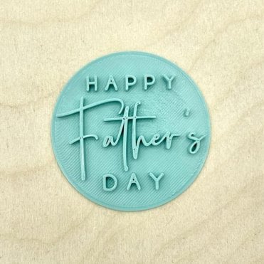 Happy Fathers Day - Fathers Day Embosser Stamp - Style 3