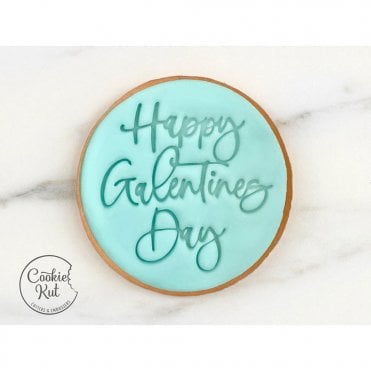 Happy Galentine's Day - Style 2 - Valentine's Day Embosser Stamp