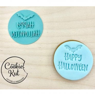 Happy Halloween 3 - Embosser Stamp