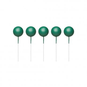 Atrovirens Sphere Ball Cake Decorating Topper - ( Pack Of 5)