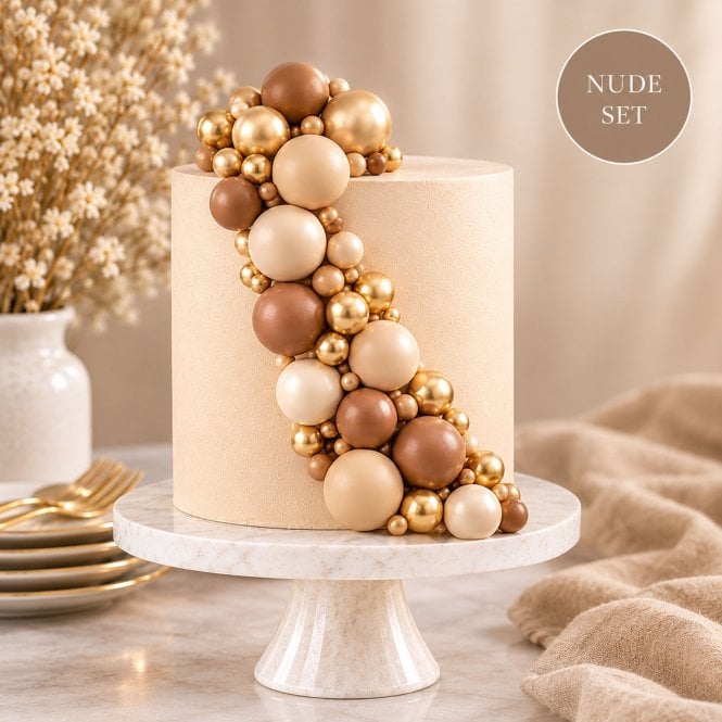 Happy Toppers Bubble Ball Topper NUDE Set - 32pcs