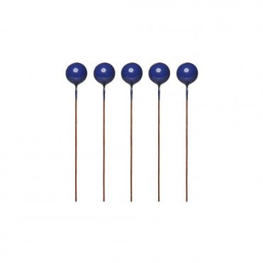Dark Blue Sphere Ball Cake Decorating Topper - Pack of 5 - 1cm