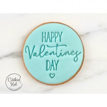 Happy Valentine's Day - Style 2 - Valentine's Day Embosser Stamp
