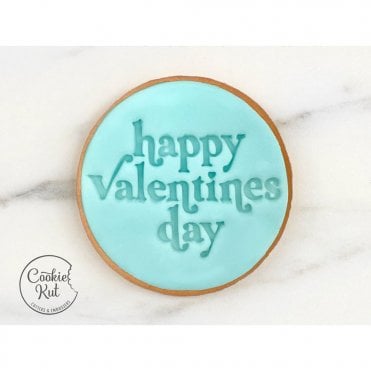Happy Valentines Day - Style 3 - Valentine's Day Embosser Stamp
