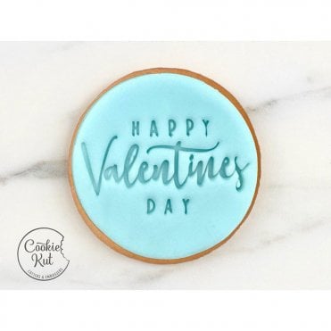 Happy Valentine's Day Style 4 - Valentine's Day Embosser Stamp