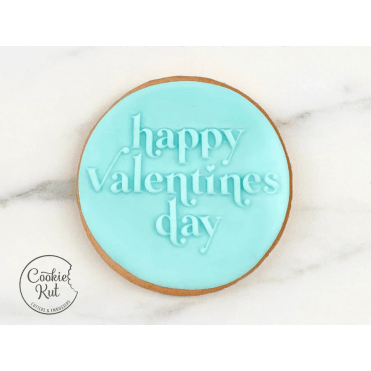 Happy Valentines Day - Valentine's Day Reverse Embosser Stamp