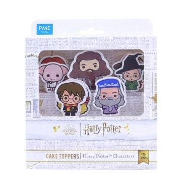 Harry Potter Cake Toppers, Iconic Characters - Pack of 15