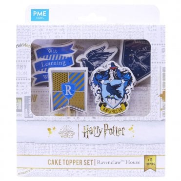 Harry Potter Cake Toppers, Ravenclaw - Pack of 15