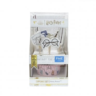 Harry Potter Cupcake Cases & Topper, Harry Potter - Set of 24