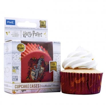 Harry Potter Foil-lined Cupcake Cases, Gryffindor - Pack of 30