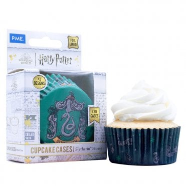 Harry Potter Foil-lined Cupcake Cases, Slytherin - Pack of 30