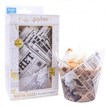Harry Potter Muffin Cases, The Daily Prophet - Pack of 24