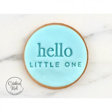 Hello Little One - Baby Shower Embosser Stamp