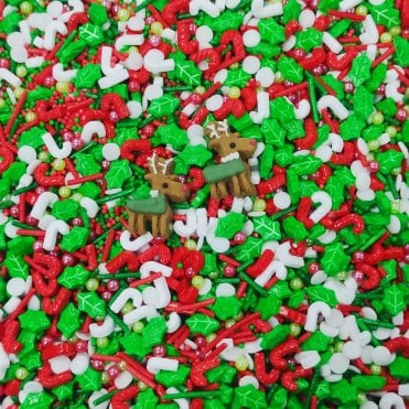 Holiday Cheer Christmas Sprinkle Mix - 80g
