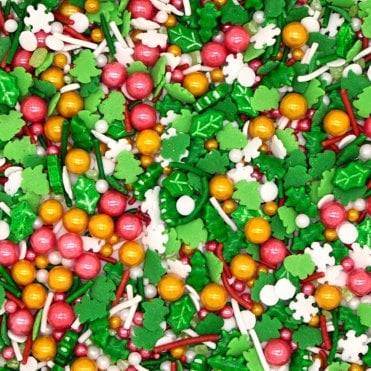 Holiday Sprinkle Mix: Festive Cheer Blend - 80g